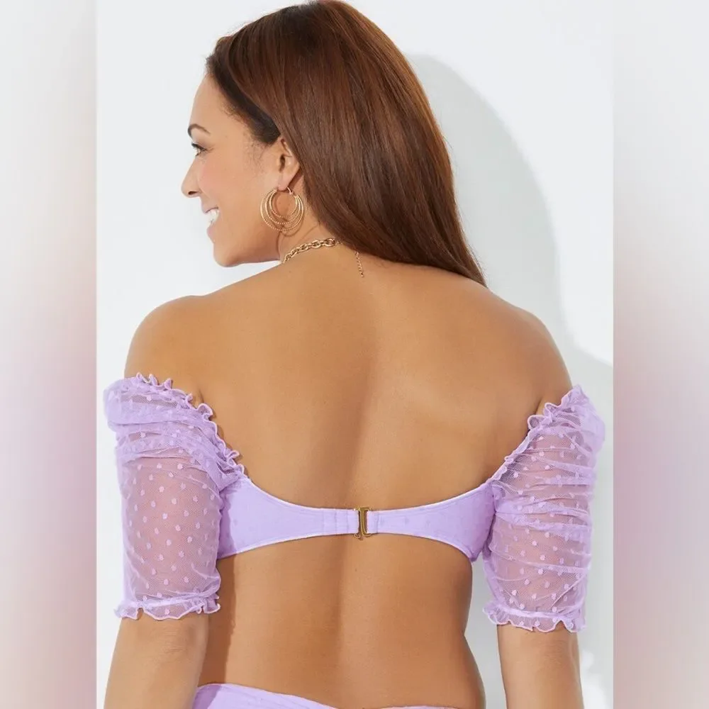 N/A bandeau neckline